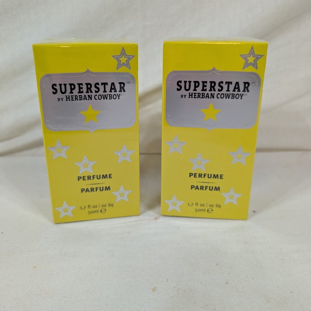Herban Cowboy Superstar Perfume x2 NEW